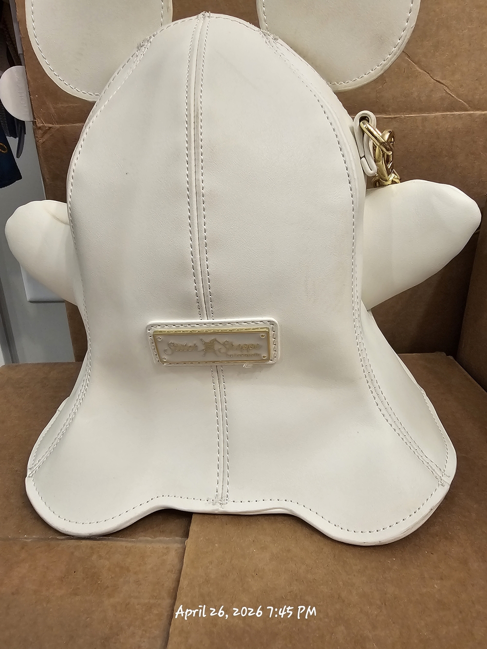 Stitch Shoppe Loungefly Mickey Ghost Backpack ๐ป๐ค Disney Spooky Crossbody Purse - Picture 3 of 11